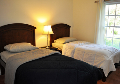 Twin Beds in Guest Room 2